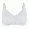 Abecita Angel, moulded wireless bra, white