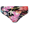 Abecita Sicilia, folded brief, sort/print