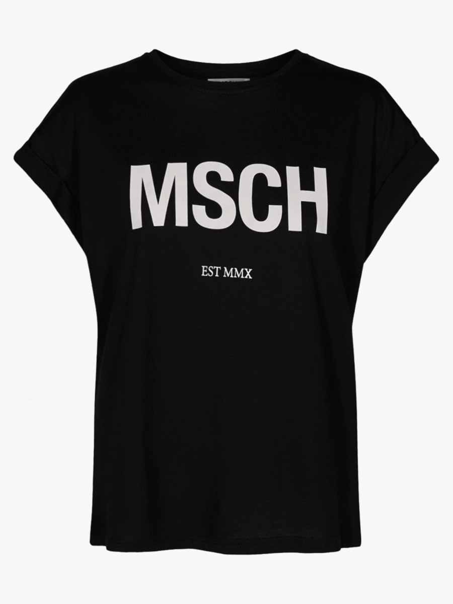 MSCH Alva t-shirt, black/white