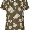 Kaffe KAvelana SS blouse, grape leaf