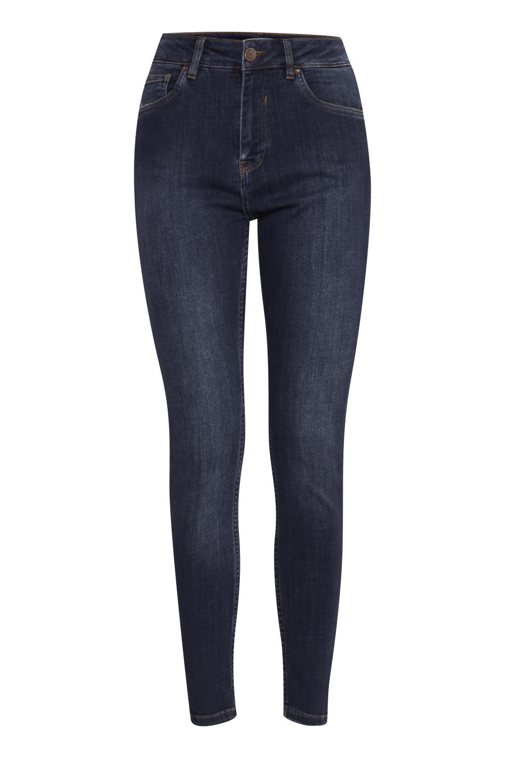 Pulz Emma Jeans, dark blue denim