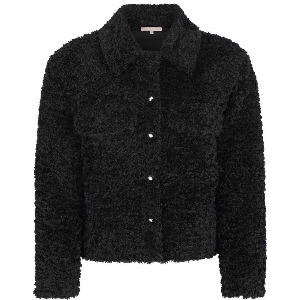 Jakkerkåper Arkiver Rosenform AS MSCH Skylar down hood faux fur jacket, black Rosenform AS
