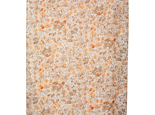 Intex Scandis skjerf chiffon blomstret, rust