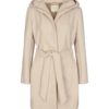 Freequent Hoody-Ja, jakke med hette, beige