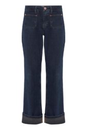 Pulz Emma Jeans Straight Leg, dark blue
