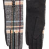 Nümph Helena Wool Glove, mønstret ull hanske