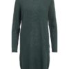 Vila ViRil L/S knit dress, grønn strikkekjole
