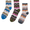 Nümph Massimo 3-pk sokker, mønstret