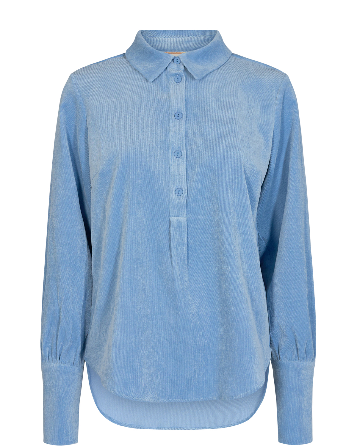 Nümph Cachet Shirt, lysblå cord skjorte