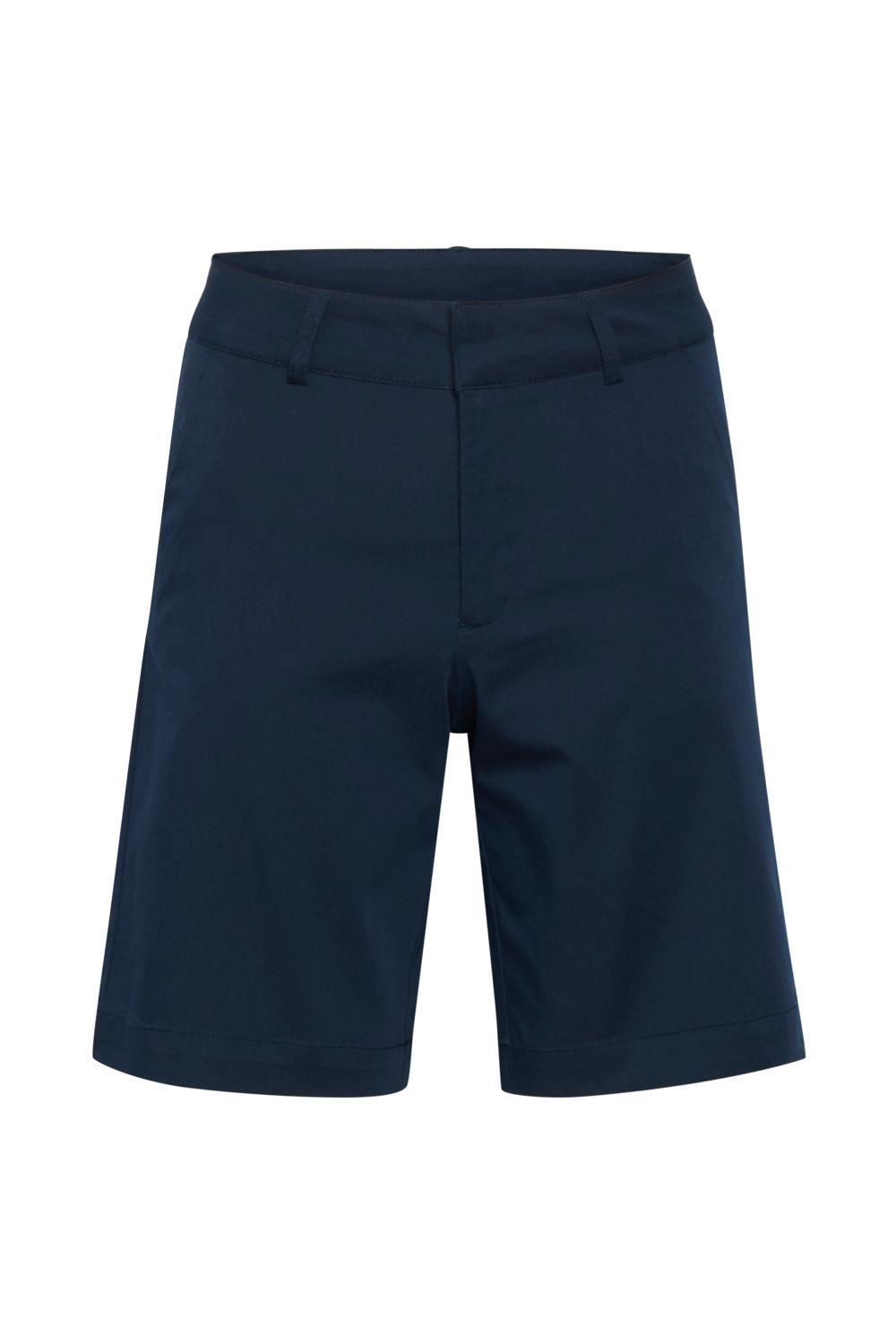 Kaffe Lea City Shorts, marineblå