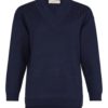 Gomaye Sweater, V-hals genser, marineblå