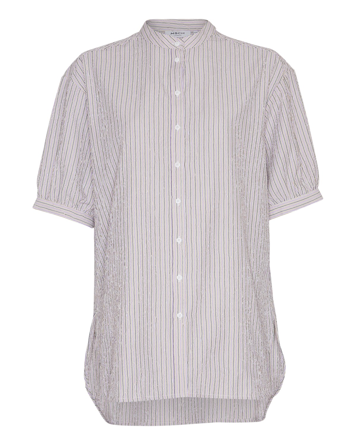 MSCH Adara 2/4 Shirt, stripet storskjorte