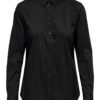 JDY Mio l/s shirt, sort