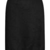 Part Two Rhapos Skirt, sort linskjørt