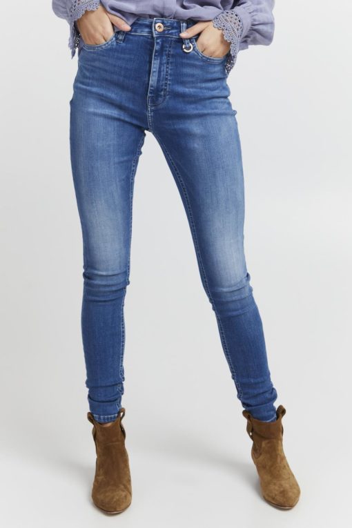 Pulz Emma Jeans Skinny Leg, denimblå