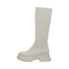 Bianco Prima Knee High Sock Boot Knit, beige
