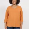 Ciso Basic T-shirt 3/4 sleeve, orange