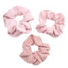 Nümph Fillina 3-pack Scrunchie, rosa