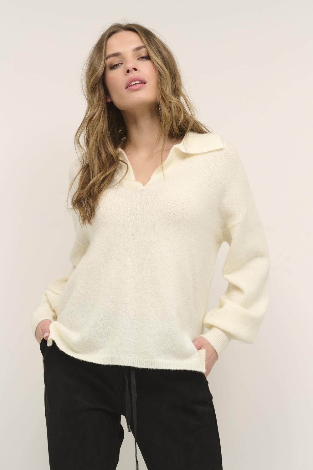 Kaffe Wendy Pullover, offwhite