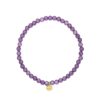 Sistie Poppy Chunky Bracelet Purple Transparent