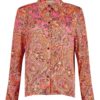 Gomaye Skjorte, mønstret rosa/orange
