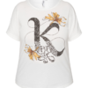 Ciso T-shirt Short Sleeves, t-skjorte med motiv, hvit