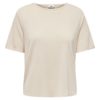 JDY Faustina S/S Top JRS, beige