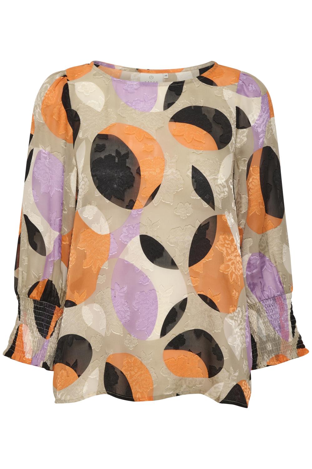 Kaffe Assia Blouse, flerfarget