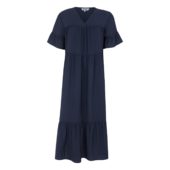 Soft Rebels SRFreja Midi Dress, marineblå