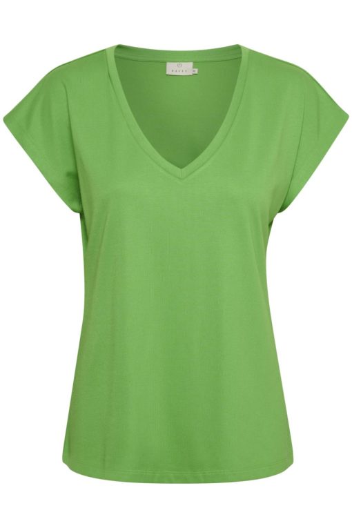 Kaffe Lise T-shirt, grønn