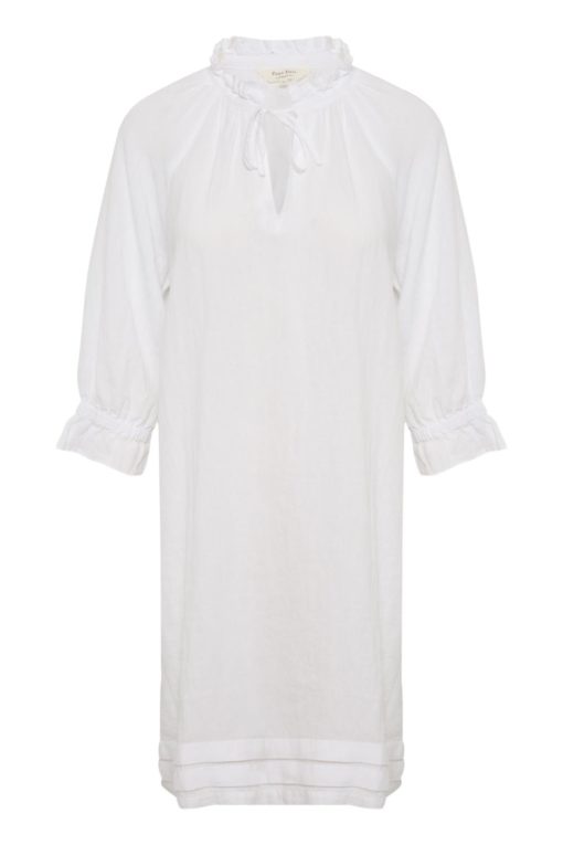 Part Two Ara Dress, kjole i lin, hvit