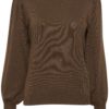 Kaffe Fenia Knit Pullover, brun/soft silt
