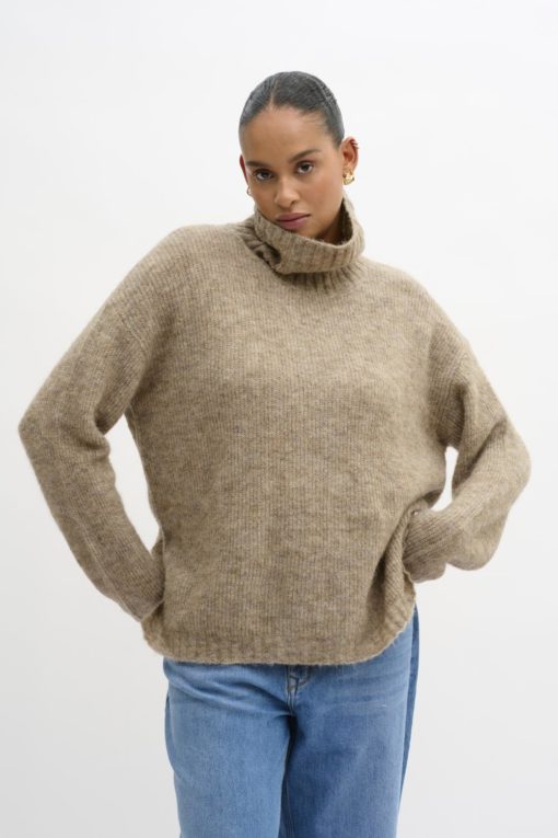 My Essential Wardrobe Knit Rollneck, beige