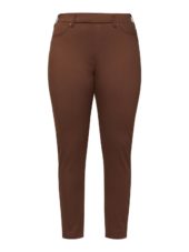 Ciso Sofia Slim Fit Pants, stretch, brun