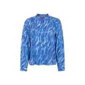 Soft Rebels Mikala Shirt, blå mønstret