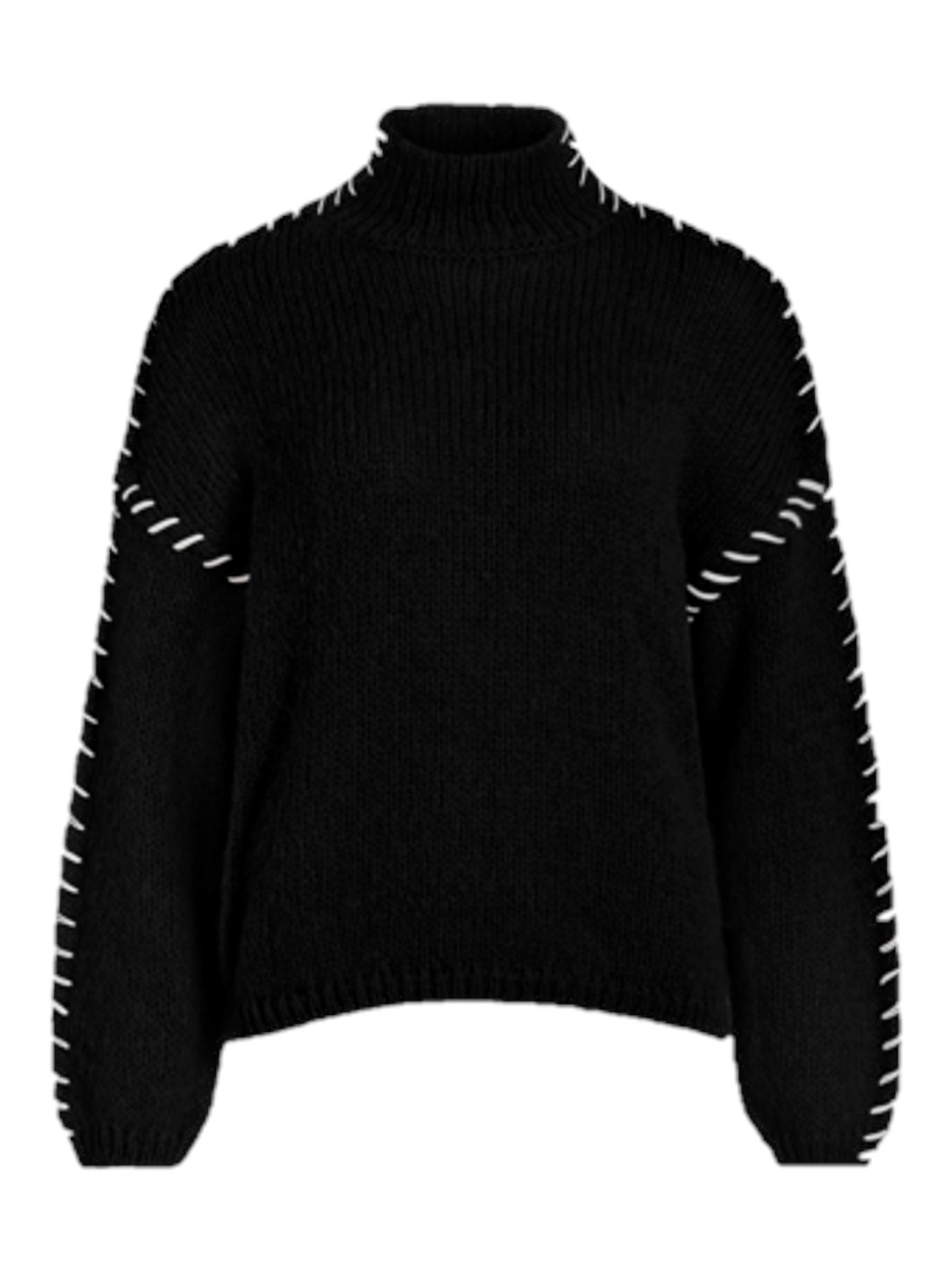 Vila ViChoca New L/S Knit Pullover, sort