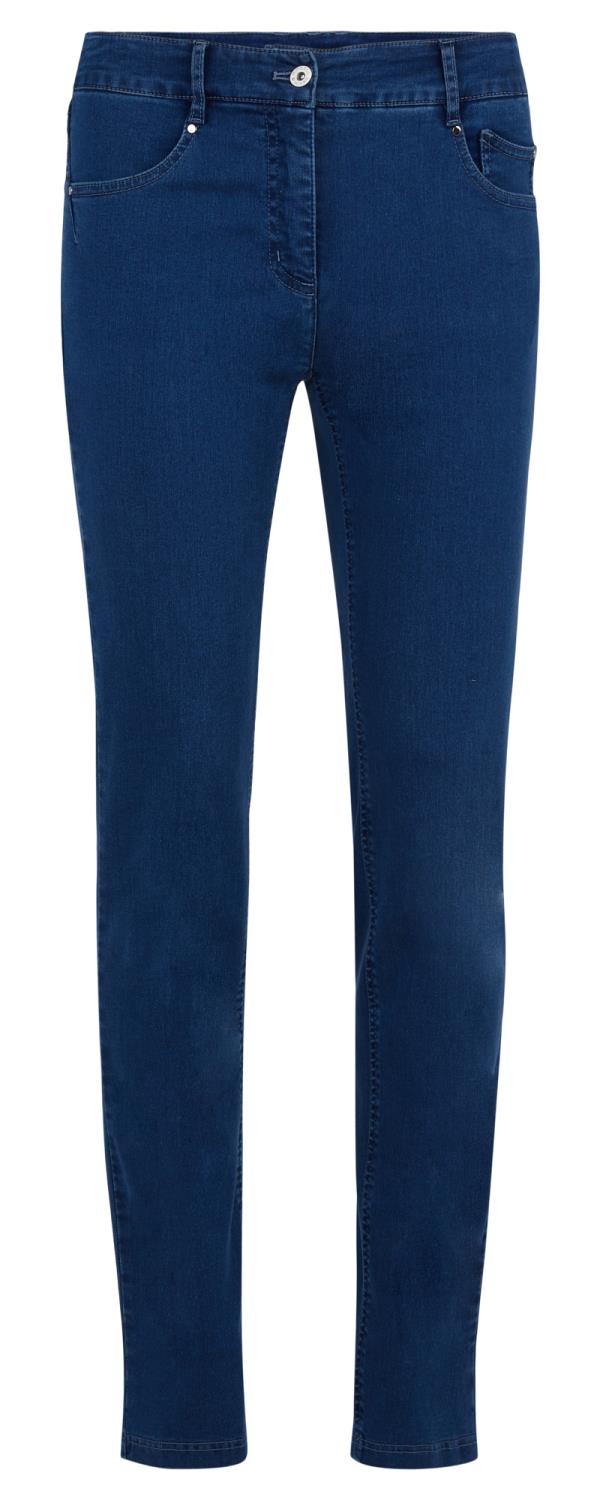 Robell Elena Bukse, 80 cm, stretch jeans, denimblå