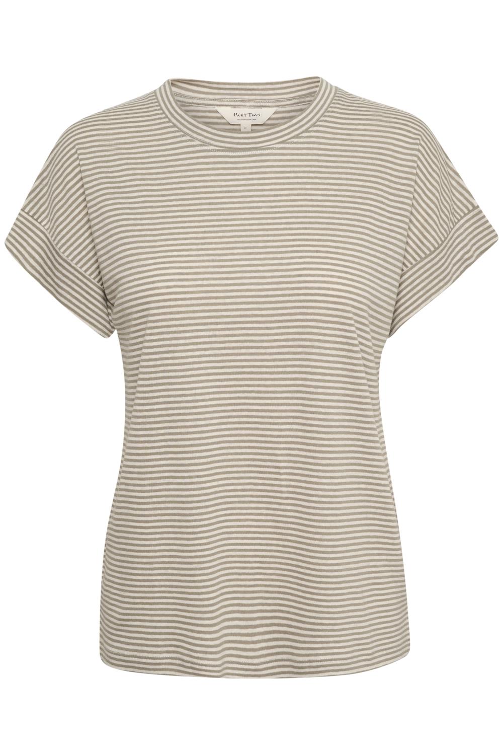 Part Two Emelie T-shirt, stripet