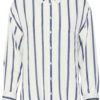 My Essential Wardrobe Mia Shirt, hvit/blå stripet