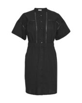 MSCH Erendia s/s Shirt Dress, sort