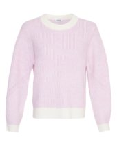 MSCH Eliza Nanaya Pullover, lilla/hvit