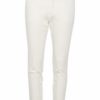 Kaffe KAlea 7/8 Chino Pant, offwhite