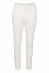 Kaffe KAlea 7/8 Chino Pant, offwhite