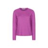 Soft Rebels SRMarla O-neck Roll Egde Knit, rosa