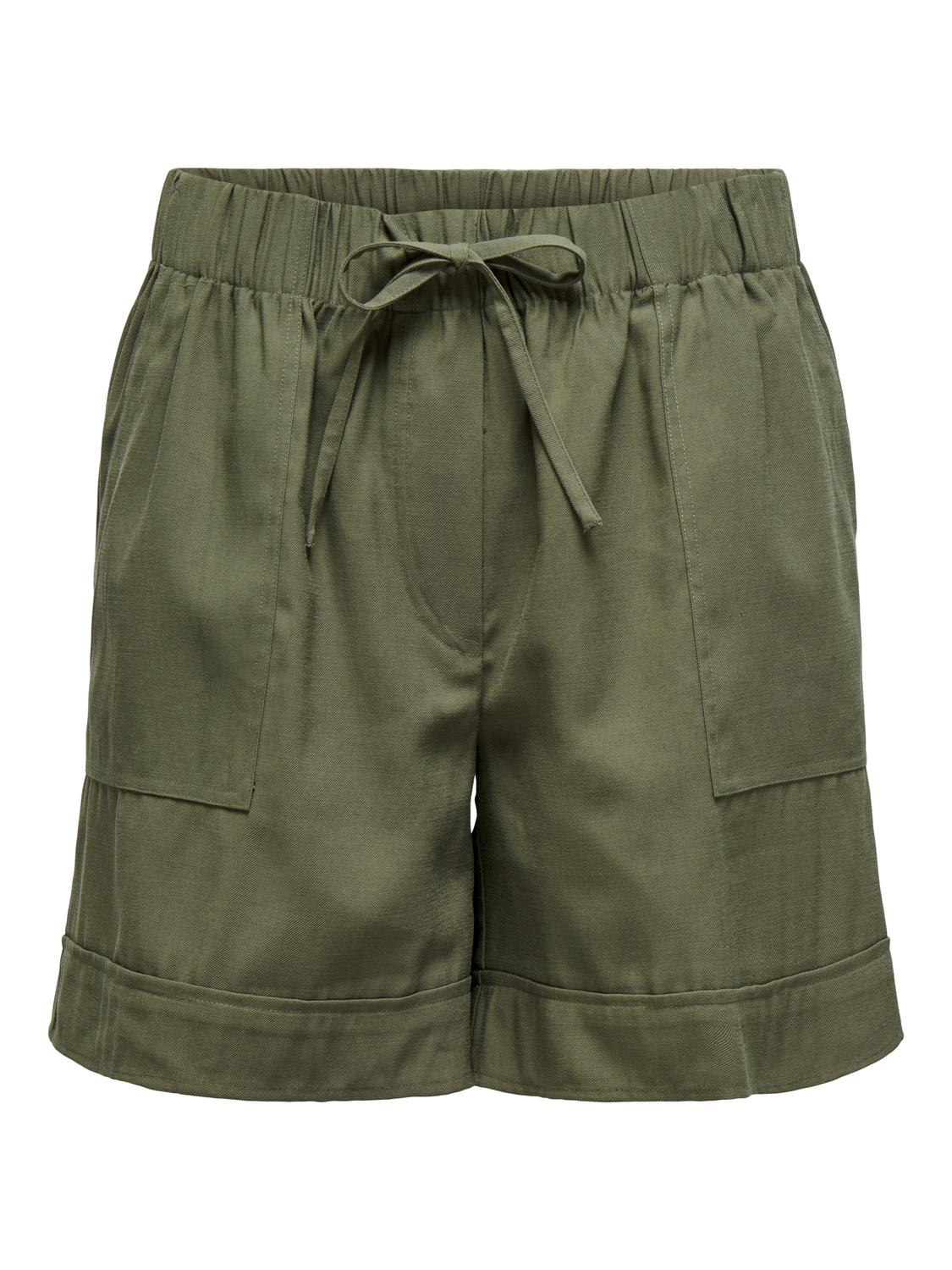 JDY Ollis String Shorts, grønn