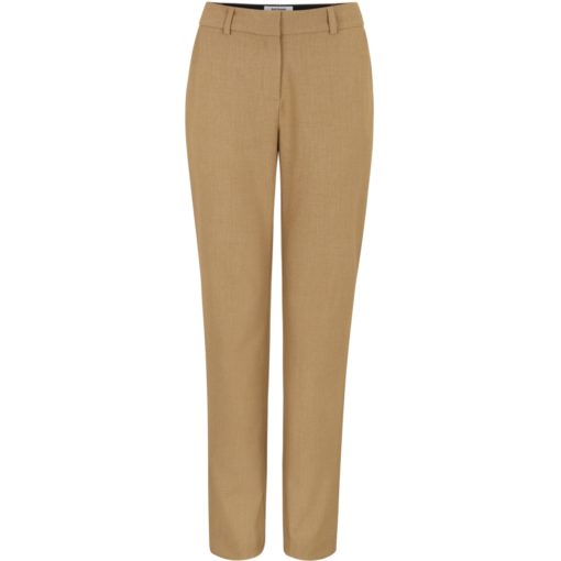 Soft Rebels SRVilja mid waist pant, lys brun