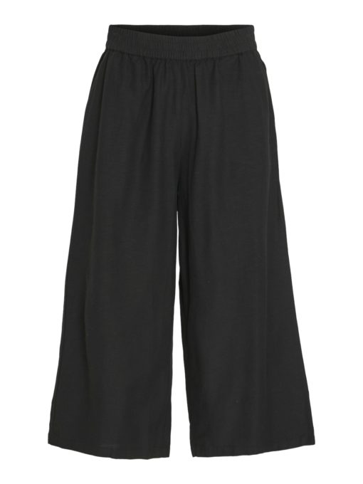 Vila Viprisilla HW Culotte Pants, sort