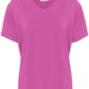 Kaffe KAfrida V-neck T-shirt, rosa