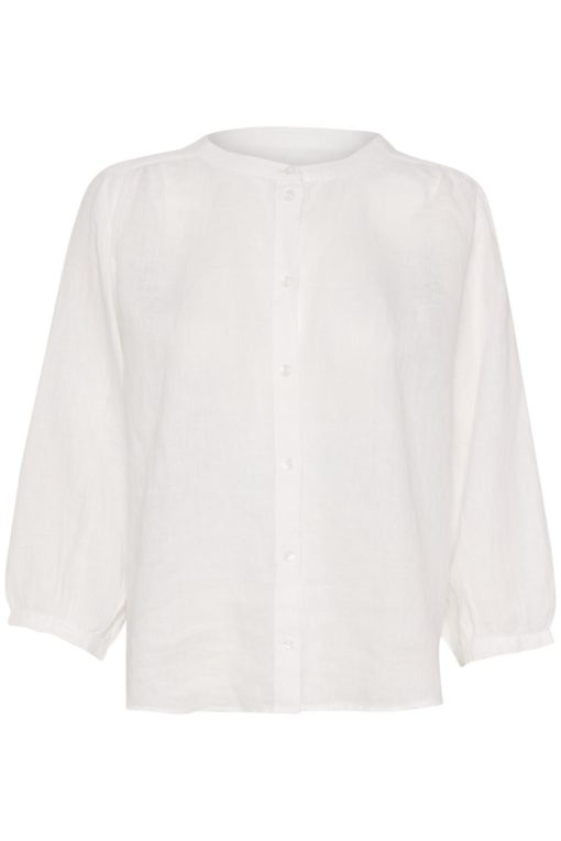 Part Two Persille Shirt pure linen, hvit