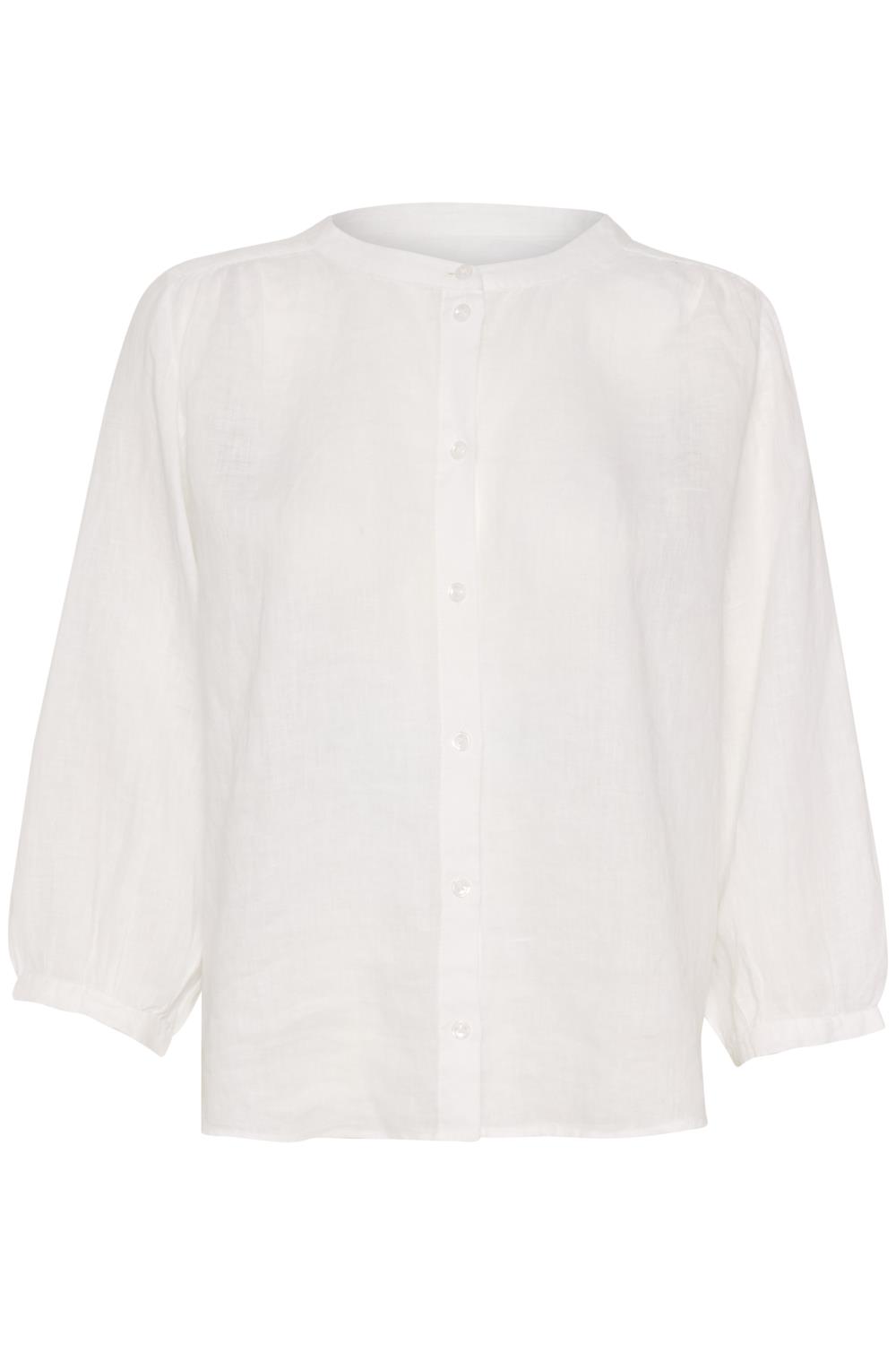 Part Two Persille Shirt pure linen, hvit